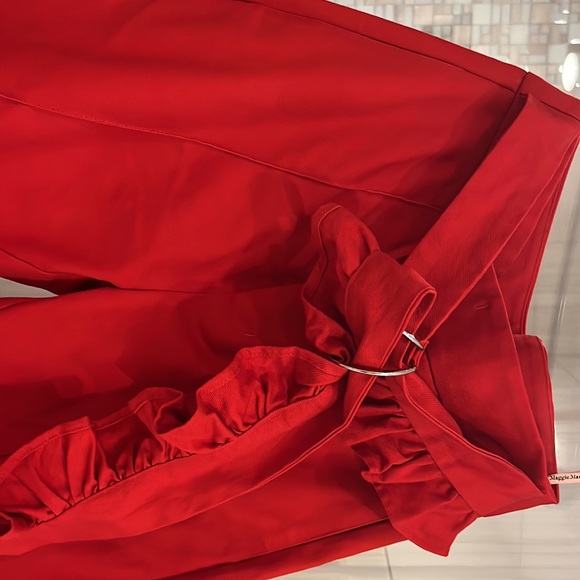 Maggie Marilyn Block Out The Noise Belted Pants (Neiman Marcus) - Picture 3 of 7